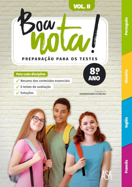 Boa Nota! Preparação para os Testes 8.º ano Vol 2