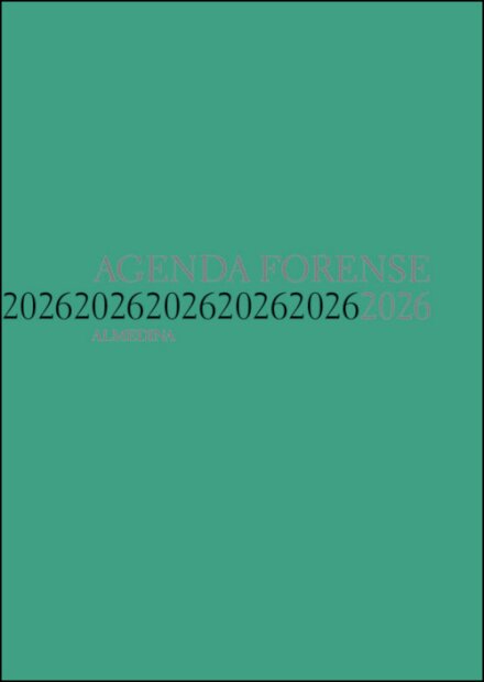 Agenda Forense 2026 – Bolso – (Teal)