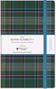 The Queen Elizabeth II Platinum Jubilee Tartan Cloth Large Notebook