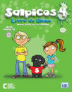 Salpicos 4 - Livro Aluno + Cd Áudio + Livro Atividades