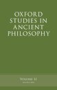 Oxford Studies in Ancient Philosophy, Volume 51