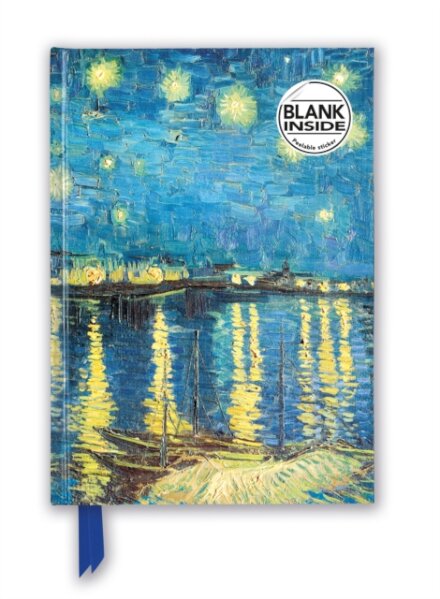 Vincent van Gogh: Starry Night over the Rhone (Foiled Blank Journal)
