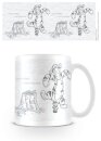 Winnie the Pooh (Bounce) 11oz/315ml White Mug