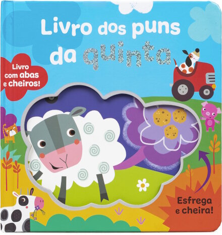 Livro dos puns da quinta - Livro com abas e cheiros!