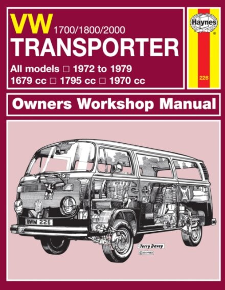 VW Transporter 1700, 1800 & 2000 (72 - 79) Haynes Repair Manual