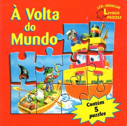 À Volta Do Mundo-Livros Puzzle