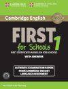 Cambridge English First 1 for Schools for Revised Exam from 2015 Student's Book Pack (Student's Book with Answers and Audio CDs (2))