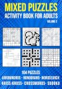 Mixed Puzzle Activity Book for Adults Volume 2