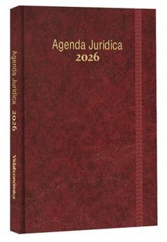Agenda Jurídica 2026 - (Versão de Bolso Bordeaux)