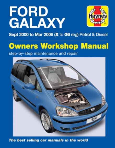 Ford Galaxy Petrol & Diesel (00 - 06) Haynes Repair Manual