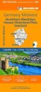 Germany Midwest - Michelin Regional Map 543
