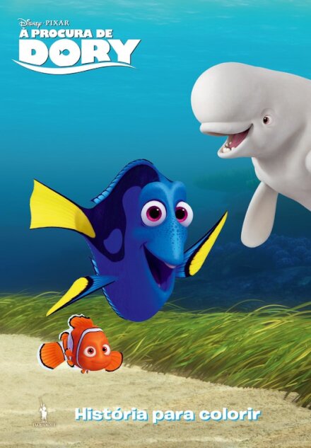 À Procura de Dory -História para Colorir