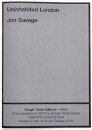 Uninhabited London - Jon Savage (RT#9)