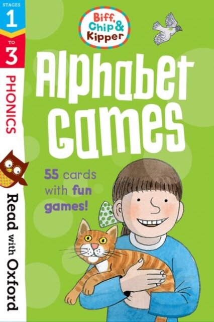 Read with Oxford: Stages 1-3 Biff, Chip and Kipper: Alphabet Games Flashcards (Cards)
