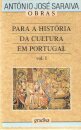 Para a História da Cultura em Portugal vol.I