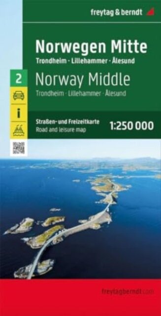 Norway Middle Road and Leisure Map
