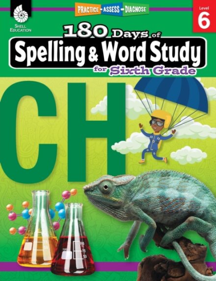 180 Days™: Spelling and Word Study for Sixth Grade