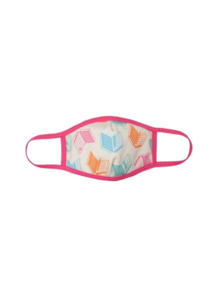 Face Mask - Books, Books, Books (large adult)