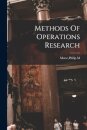 Methods Of Operations Research