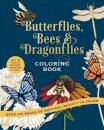 Butterflies, Bees & Dragonflies Coloring Book