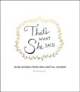 That's What She Said