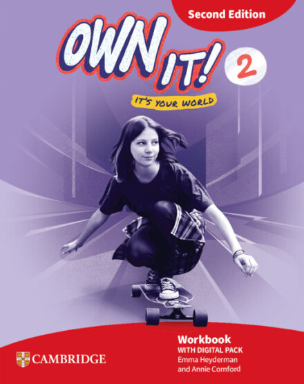 Own it! Level 2 Workbook with Digital Pack Second Edition