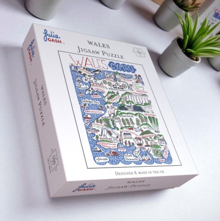 Julia Gash 500 Piece Jigsaw - Wales