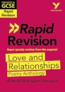 York Notes RAPID AQA GCSE (Revision Guide) Love and Relationships Poetry Anthology - for 2026, 2027 exams