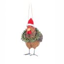 Turkey With Wreath Felt Decoration