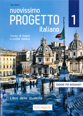 Nuovissimo Progetto italiano 1 – Corso di lingua e civiltà italiana - Libro dell’insegnante (+1 DVD) - 200 pages