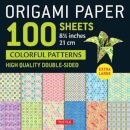 Origami Paper 100 sheets Colorful Patterns 8 1/4" (21 cm)