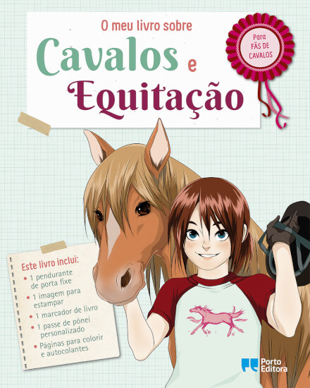 O meu livro sobre cavalos e equitação