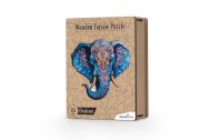 Wooden Puzzle - Elephant