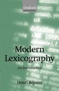 Modern Lexicography-An Introduction