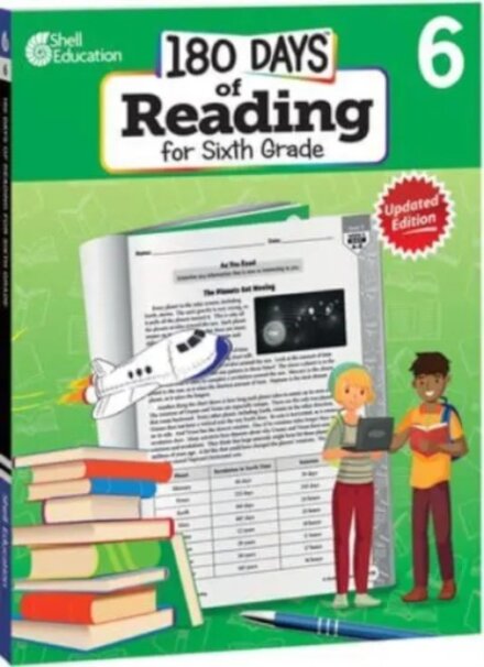 180 Days™: Reading for Sixth Grade, 2nd Edition