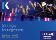 E3 STRATEGIC MANAGEMENT - REVISION CARDS