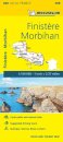 Finistere, Morbihan - Michelin Local Map 308