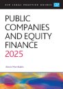 Public Companies and Equity Finance 2025