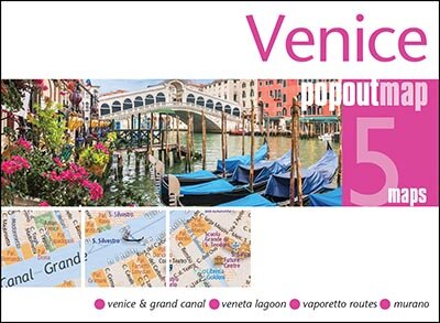Venice PopOut Map : Pocket size, pop up city map of Venice