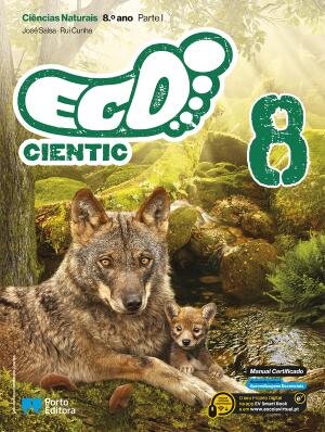 ECOCienTIC - Ciências Naturais - 8.º Ano (2 partes) Manual 2025
