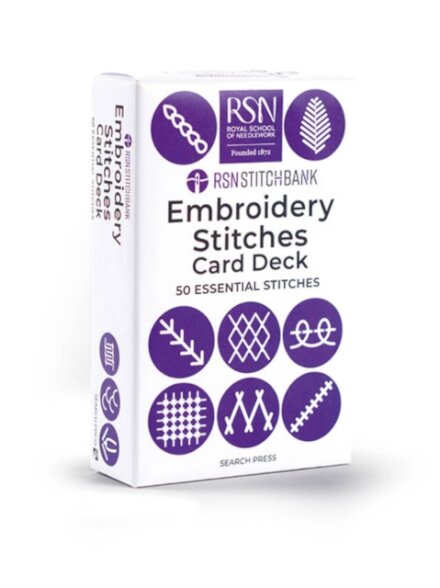RSN Stitch Bank: The Embroidery Stitches Card Deck