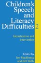 Children's Speech and Literacy Difficulties