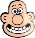 Wallace Head Pin Badge
