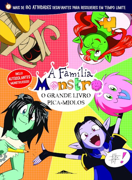 A Família Monstro: O Grande Livro Pica-miolos