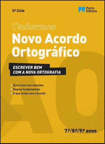 Cadernos Novo Acordo Ortografico 7/