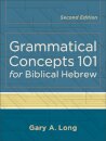 Grammatical Concepts 101 for Biblical Hebrew