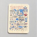 Julia Gash Wooden Magnet - Sheffield