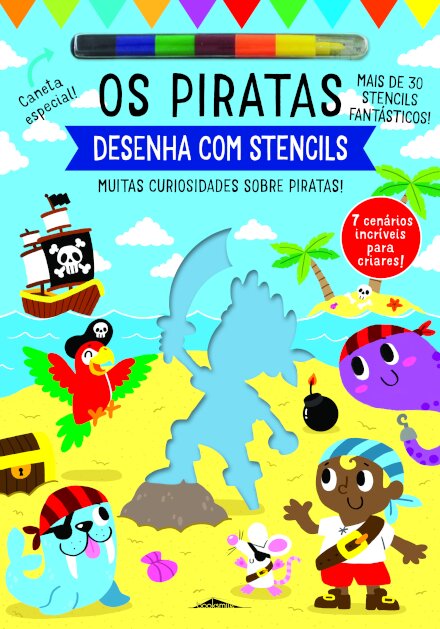 Desenha com Stencils: Os Piratas