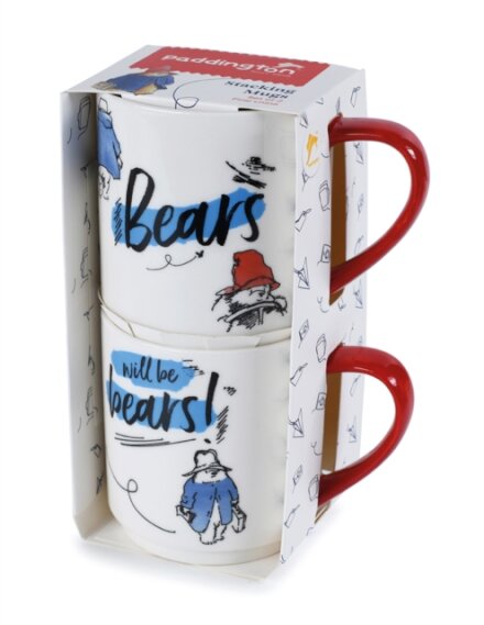 Paddington Bear (Bears Will Be Bears) Stackable Mug Set