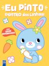 Eu Pinto Dentro Das Linhas - Coelha - Amarelo